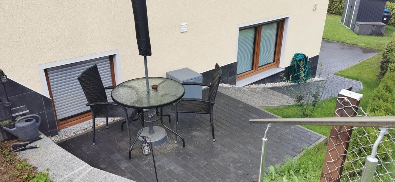 Ferienwohnung Tannenzwerg Tannenberg Exteriör bild
