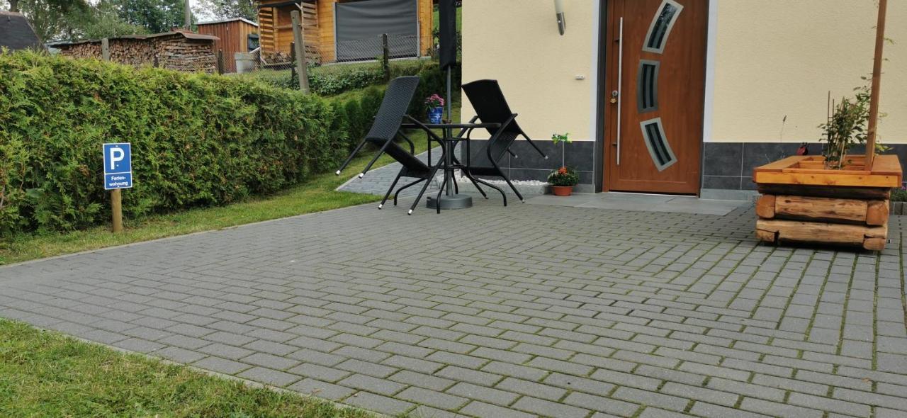 Ferienwohnung Tannenzwerg Tannenberg Exteriör bild